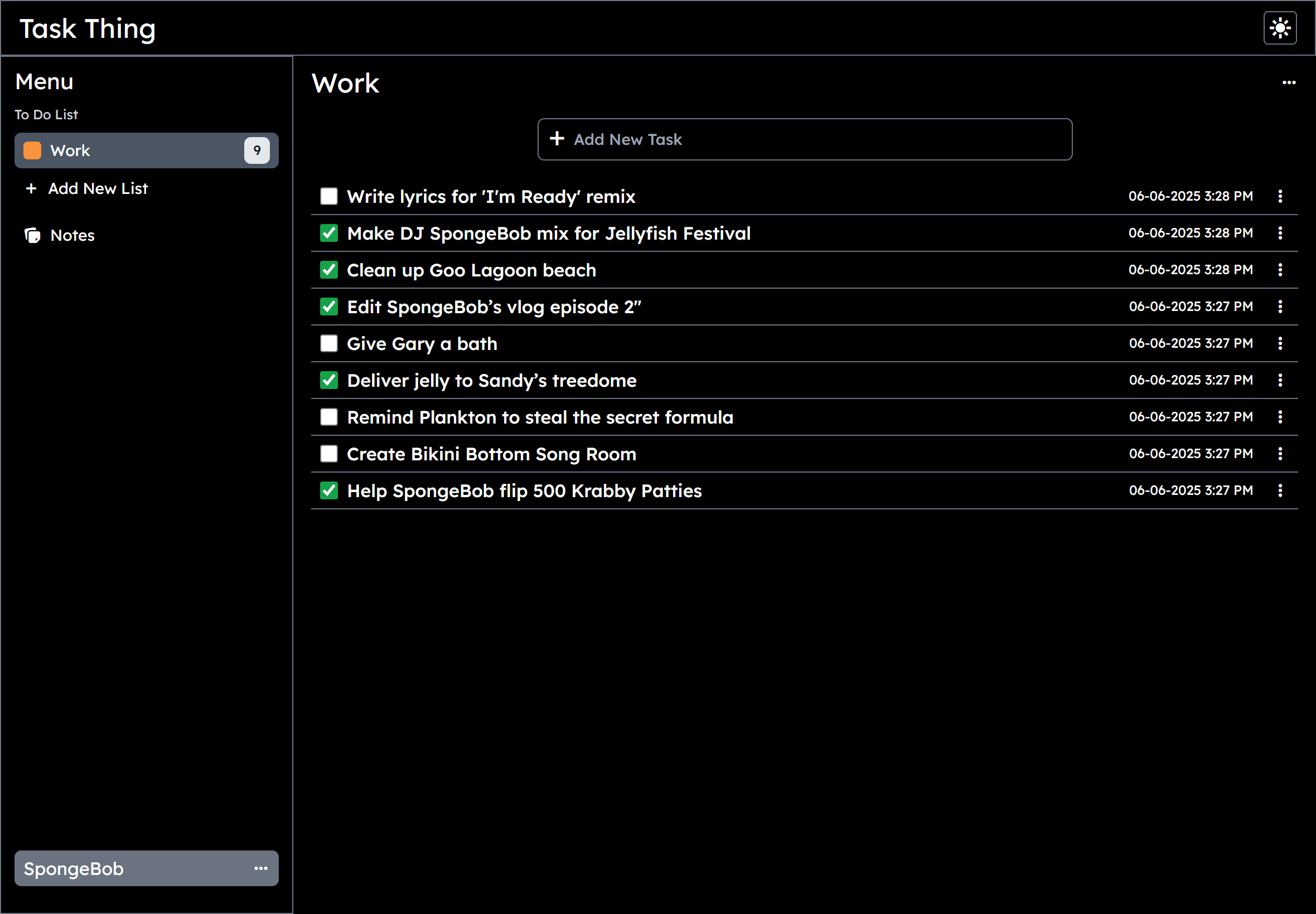 Task Thing